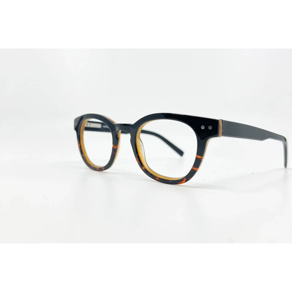 Eyebobs Waylaid Eyeglasses Unisex Black Tortoise Round Frame 46-23-145 34383
